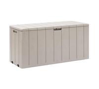 Multibox Bravo 270L Baule da esterno Grigio Tortora Porta Attrezzi 117x45x56h