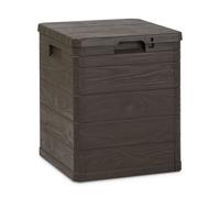 Multibox Woody's 90 Baule da esterno 90L Marrone ideale per giardino 42x44x50
