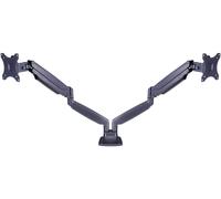 Multibrackets - 3286 - Supporto Per Doppio Monitor Da Scrivania, Molla, Nero