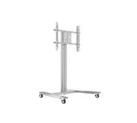 Multibrackets M Public 63" - Supporto per monitor piatto (Argento, Portatile Flat Panel Floor stand, 101,6 cm (40"), 160 cm (63"), 90 kg, 200 x 200 mm)