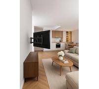 MULTIBRACKETS MotorSwingArm Large - Supporto TV da Parete Motorizzato con Telecomando IR e Sensore Esterno | Per TV 32″-60″ | Rotazione Automatica 90° | VESA 200x200-400x400 | Fino a 30 kg.