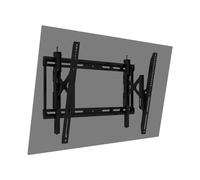 Multibrackets - Push out 600 - Supporto TV da parete con bracci estensibili con sistema push-out. Separazione della parete: 15,2 cm. per TV da 40" a 86". Colore: nero.