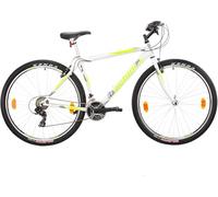 Multibrand Distribution Probike PRO - Bicicletta da 29", 21 marce, da uomo, da donna a partire da 175 a 190 cm (bianco verde opaco)
