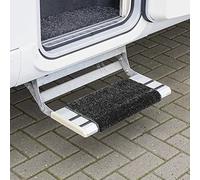 MULTIBROS Tappetino per camper - Tappetino Premium - Clean Step - Zerbino per roulotte - Tappetino da campeggio (nero)