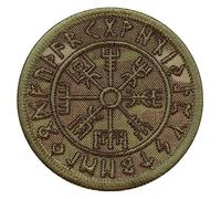 Multicam Vegvisir Viking Compass Norse Icelandic Rune Morale Tactical Heathen Pagan Touch Fastener Patch
