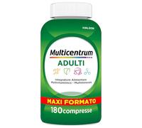 Multicentrum Adulti Integratore Multivitaminico Completo, 180 Compresse | con Vitamina B, D e C