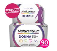 Multicentrum Donna 50+ 90 Compresse Integratore Multivitaminico per Do