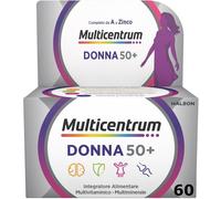 Multicentrum Donna 50+ Integratore Multivitaminico Multiminerale Calcio Ferro Ac