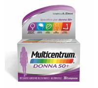 Multicentrum Donna 50+ - Integratore multivitaminico per le donne dopo i 50 anni, 30 compresse