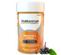Multicentrum Immunità&Difesa Integratore Alimentare con Vitamina C Sambuco Nero