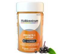 Multicentrum Immunità Difesa Integratore per Difese Immunitarie, 30 Cpr | con Vitamina C, Sambuco Nero e Zinco