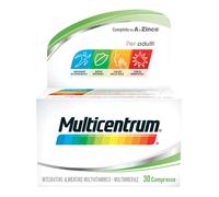 Multicentrum Integratore Multivitaminico Minerale Vitamina C B6 Calcio, 30 Cpr