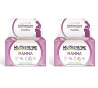 Multicentrum Mamma, Integratore Multivitaminico Completo per supportare le esigenze nutrizionali delle donne in gravidanza, con Acido Folico, Ferro, Vitamina C, D, B12, 30 compresse (Confezione da 2)