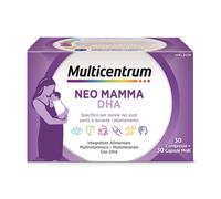 Multicentrum Neo Mamma DHA Integratore Multivitaminico Donne Post Parto 30