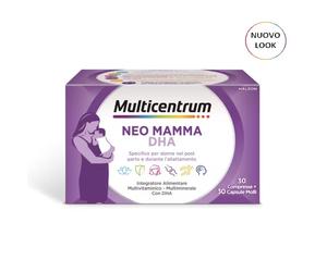 MULTICENTRUM NEO MAMMA DHA INTEGRATORE PER LE DONNE CHE HANNO PARTORITO
