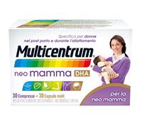 Multicentrum neo mamma dha post parto allattamento 30 cp + 30 cps