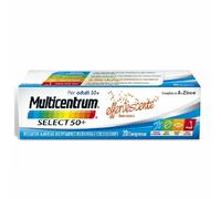 Multicentrum Select 50+ Effervescente Integratore Vitamine Minerali, 20 Cpr