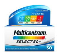 Multicentrum Select 50+ Integratore Alimentare Multivitaminico Multiminerale Vitamina B Calcio 30Cpr