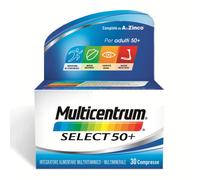Multicentrum Select 50+ vitamine e minerali completo 30 compresse deglutibili