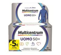 Multicentrum Uomo 50+ 30 Compresse - Integratore Multivitaminico e Multiminerale
