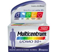 Multicentrum Uomo 50+ Integratore Alimentare 30 Compresse