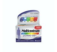 MULTICENTRUM UOMO 50+ INTEGRATORE MULTIVITAMINICO 30 COMPRESSE