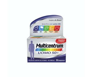 MULTICENTRUM UOMO 50+ INTEGRATORE MULTIVITAMINICO-MULTIMINERALE PER UOMINI OLTRE