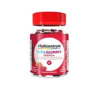 Multicentrum Vitagummy Energia Integratore Adulti Frutti Rossi 30 Cpr | con Vitamina D, B6, B12, D e Biotina