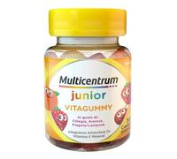 MULTICENTRUM Vitagummy Integratore Alimentare di Vitamine e Minerali Formulato per Bambini 3+, con Vitamina D e Iodio, Gusto Frutta Mista, 30 Caramelle Gommose da Consumare Dove e Quando Vuoi