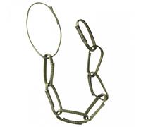 Multichain Fettuccia Soste Sicurezza Resistente Dyneema Poliammide 120 cm Khaki EN 354 EN 566