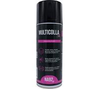 MULTICOLLA PRO Colla Spray per Carta, Legno, Metalli, Tessuti, Materiali Sintetici, 400 ML, NA92 PRO (1 pezzo)