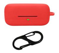 (Multicolor, Red) Custodia per auricolari Bluetooth Sony WF-C510 con fibbia anti-smarrimento