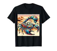 Multicolor Scorpion in The Desert Maglietta