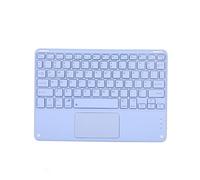 Multicolor Wireless Touchpad Tastiera Telefono Tablet PC Tastiera Magnetica Ultra Sottile Mouse per iPad Air Compatibile per Huawei Samsung (Purple)