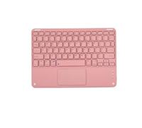 Multicolor Wireless Touchpad Tastiera Telefono Tablet PC Tastiera Magnetica Ultra Sottile Mouse per iPad Air Compatibile per Huawei Samsung (Pink)