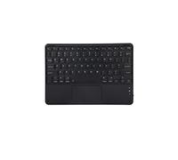 Multicolor Wireless Touchpad Tastiera Telefono Tablet PC Tastiera Magnetica Ultra Sottile Mouse per iPad Air Compatibile per Huawei Samsung (Black)