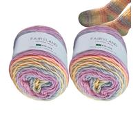 Multicolor Yarn - 2 Pieces Blanket Crochet Yarn