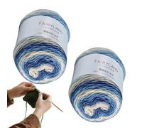 Multicolor Yarn - 2 Pieces Blanket Crochet Yarn
