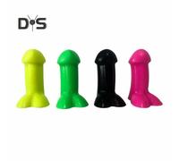 (multicolore) 4 cappelli per pneumatici parodia, cappelli con valvola in silicone a forma di pene, cappelli