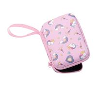 Multicolore Cartoon Antiurto Caso di Immagazzinaggio Materiali Impermeabile Compatto per Macchina Fotografica Attrezzatura Scuola Forniture Cartoon Design EVA Custodia, B, Taglia unica