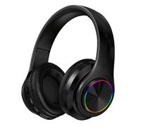 (multicolore) Cuffie Bluetooth, cuffie wireless sovraurali con microfono