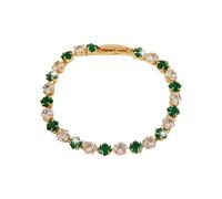 Multicolore Forma Quadrata Multicolore Zircone Tennis Lunghezza Regolabile Handchain Trendy Streetwear Accessorio Da Polso Hip Hop Cultura Ispirato Unisex, Misura unica, come descritto