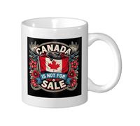 Multicolore Tazze di Caffè Proud Canadians,Canada Is Not For Sale Tazza Da Caffe Divertenti Ceramica Mugs per Nonna papà 330ml