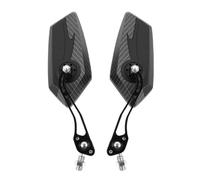 Multicolored Rearview Mirror Side Mirrors M10 | Motorcycle Accessories Universal M8 Scooter E-Bike Cafe Racer(Imitation fiber)