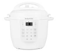 Instant Pot Multicooker, 5,7L 7-in-1 Pentola a Pressione, Vaporiera, Scaldavivande in Acciaio Inossidabile Spazzolato, Adatta a Cucinare Riso, Zuppa, Verdura e Yogurt a Cottura Lenta, Bianco Sale