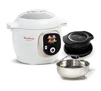 Multicooker ad alta pressione Moulinex Cookeo+ con accessorio Air Fryer Extra Crisp CE85XAF0 Bianco - Nouvo