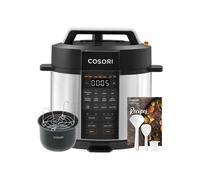 COSORI Pentola pressione 5,7L PENTOLA PRESSIONE, 1100 W, capacità ciotola 5,7 l, Acciaio e Nero