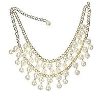 Multiculture 2 Broke girls perle collana di Caroline, Perla, Perla