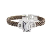 Multiculture Bracciale Anime Manga Cosplay Survey Corps Scouting Legion, 20.5 centimeters, Pietra