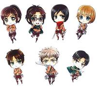 Multiculture Calamite da frigorifero con 7 personaggi Chibi